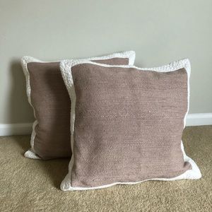 West Elm pillow covers